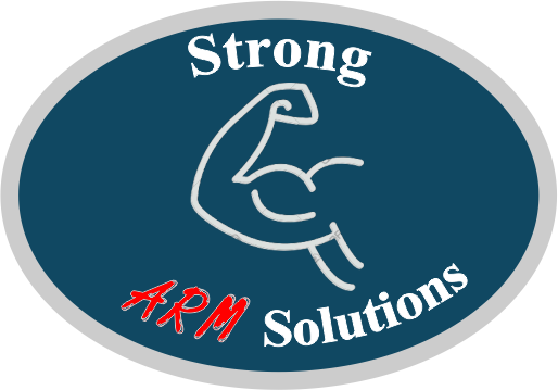 Strong ARM Solutions logo colour
